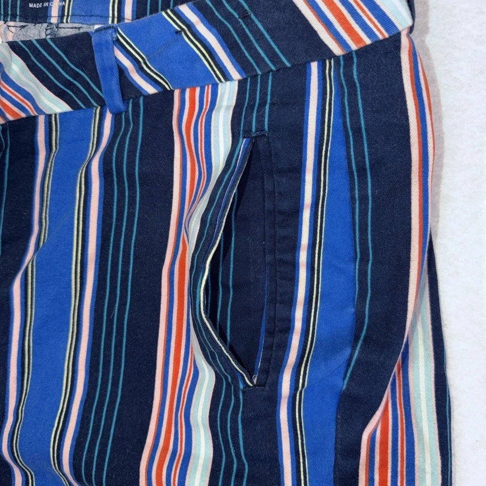 a.n.a. New Approach Striped Twill Shorts ~‎ Women's Size 14